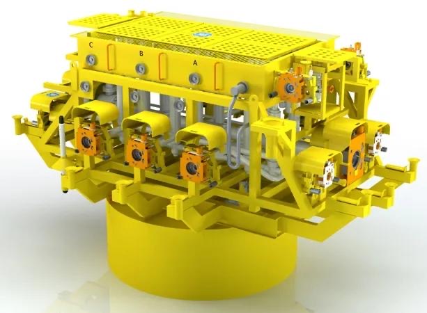 PIPELINE END MANIFOLD  SUBSEA PIPELINE